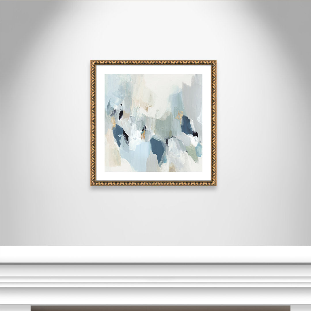 Little Talks II by Isabelle Z - Picture Frame Print on Canvas Casa Fine Arts Size: 28.75" H x 28.75" W x 1.13" D Format: Gold Bead Framed Paper
