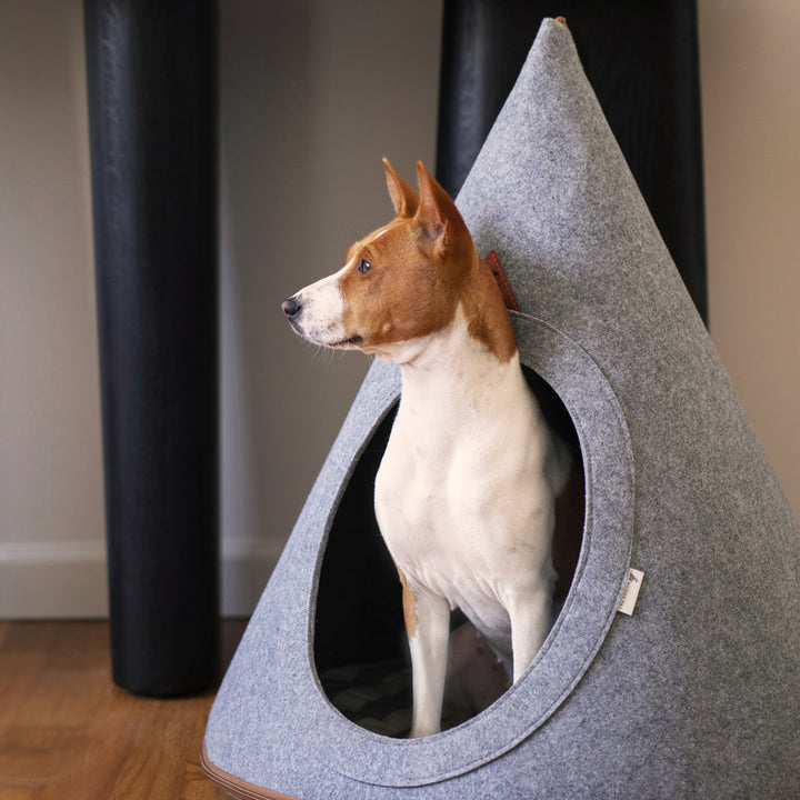 Nooee Indoor Pet Cave & Bed Nooee Pet Color: Beige Size: Large