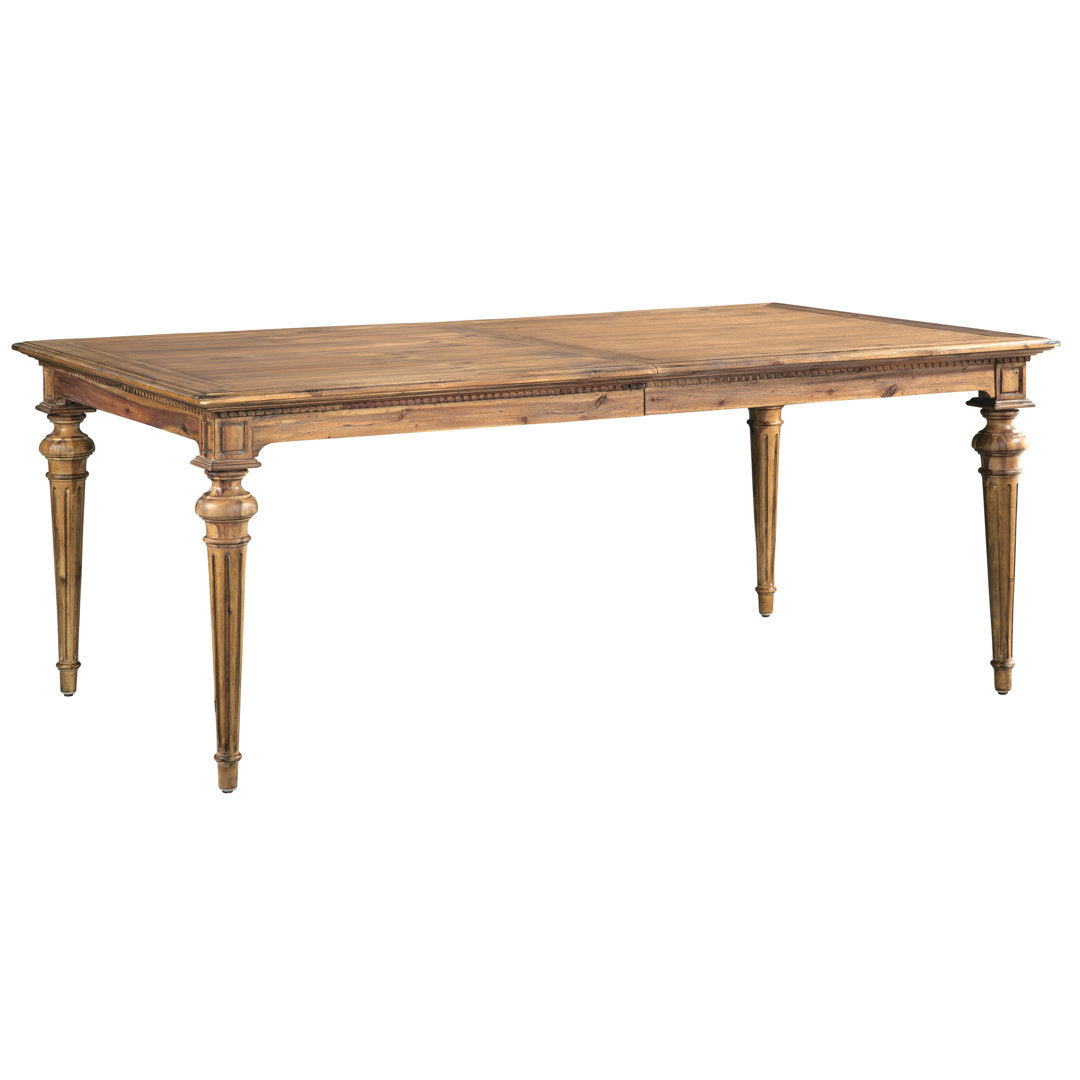 Veronica 76'' Extendable Acacia Solid Wood Dining Table Birch Lane™