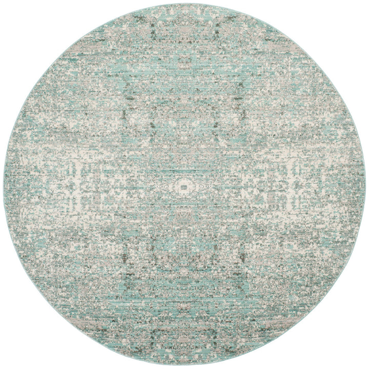 Mailelani Performance Abstract Rug 17 Stories Rug Size: Round 6'7"
