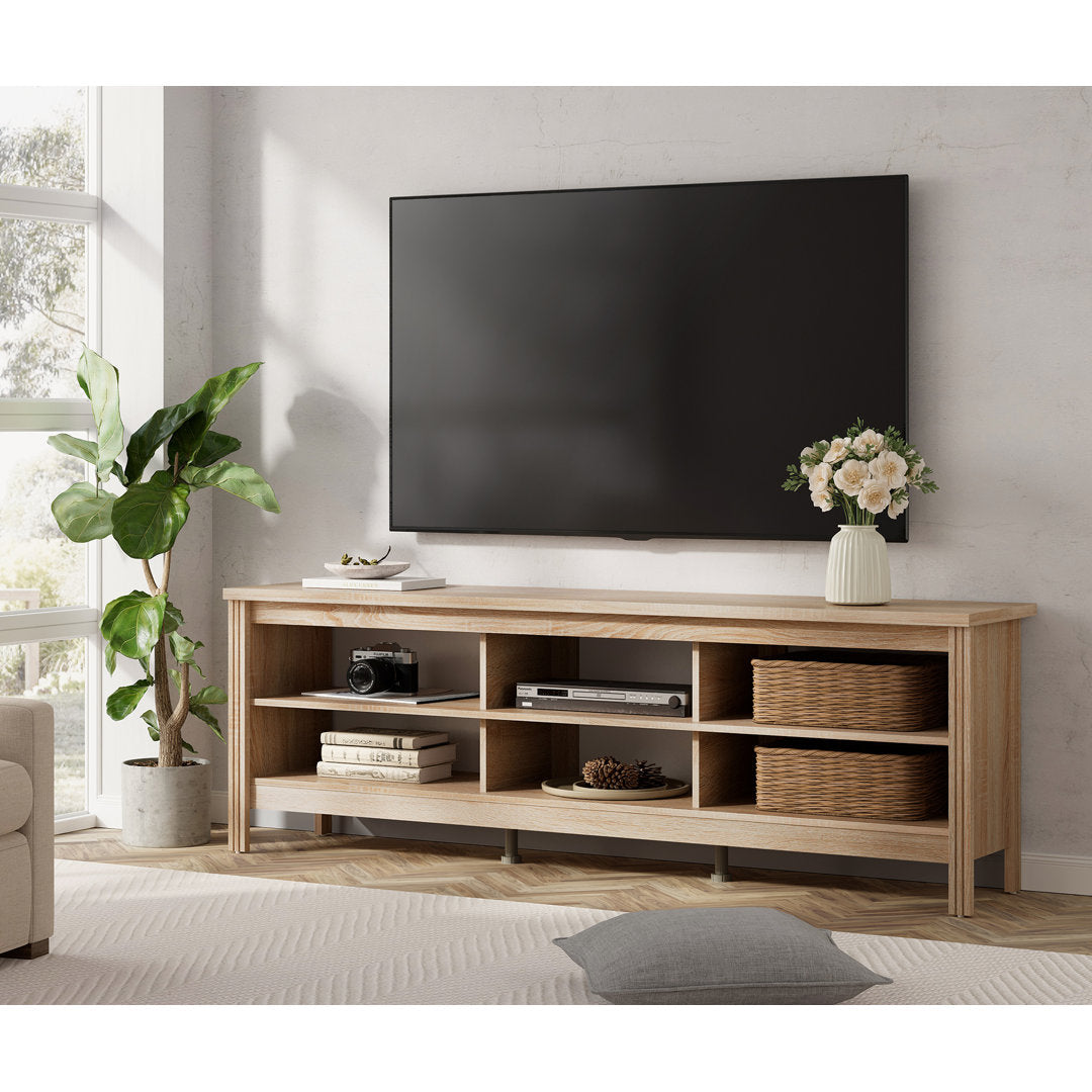 Darsy 70'' W Storage Credenza Ebern Designs Color: Oak