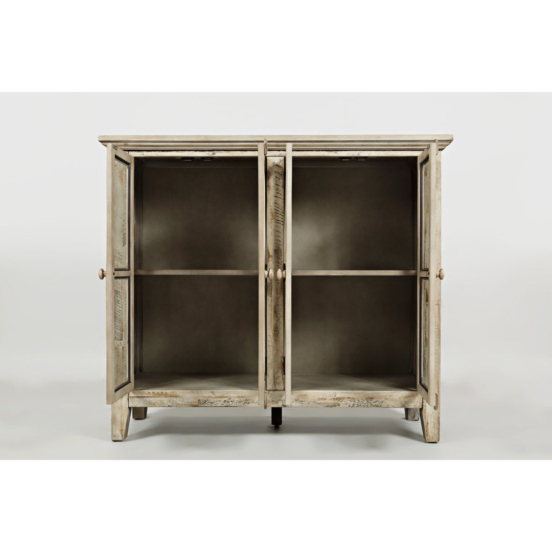 Eau Claire 4 - Door Accent Cabinet Kelly Clarkson Home Color: Scrimshaw