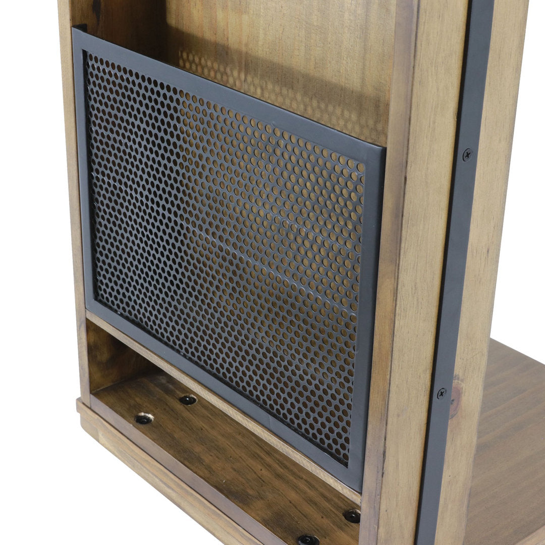 Joondalup C End Table with Storage Loon Peak®