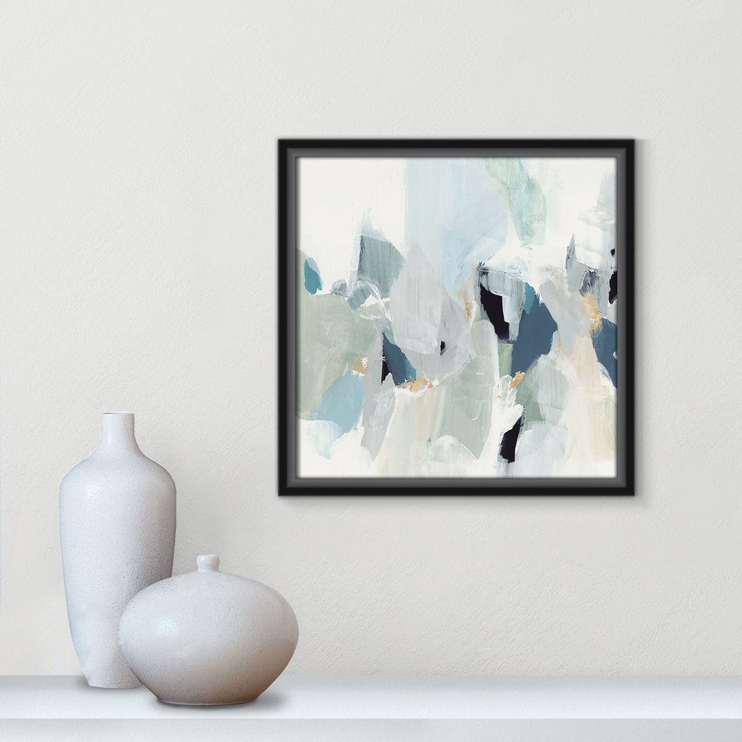 Little Talks III' by Isabelle Z - Painting Print Casa Fine Arts Size: 13.5" H x 13.5" W x 2" D Format: Black Framed Canvas