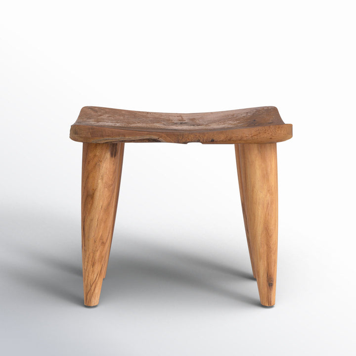 Marnier Solid Wood Utility Stool Joss & Main Color: Natural
