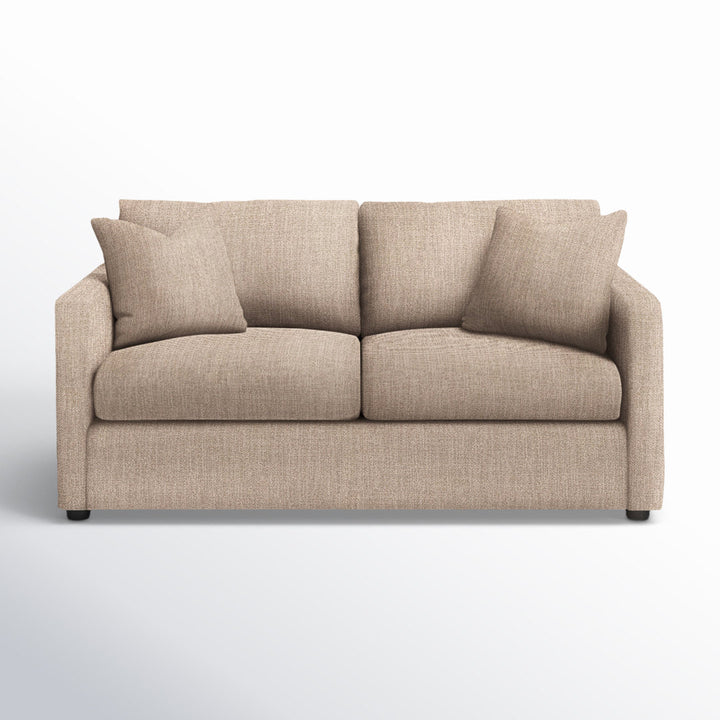 Godwin 67'' Upholstered Sleeper Sofa Joss & Main Fabric: Nomad Ink Crypton® Chenille