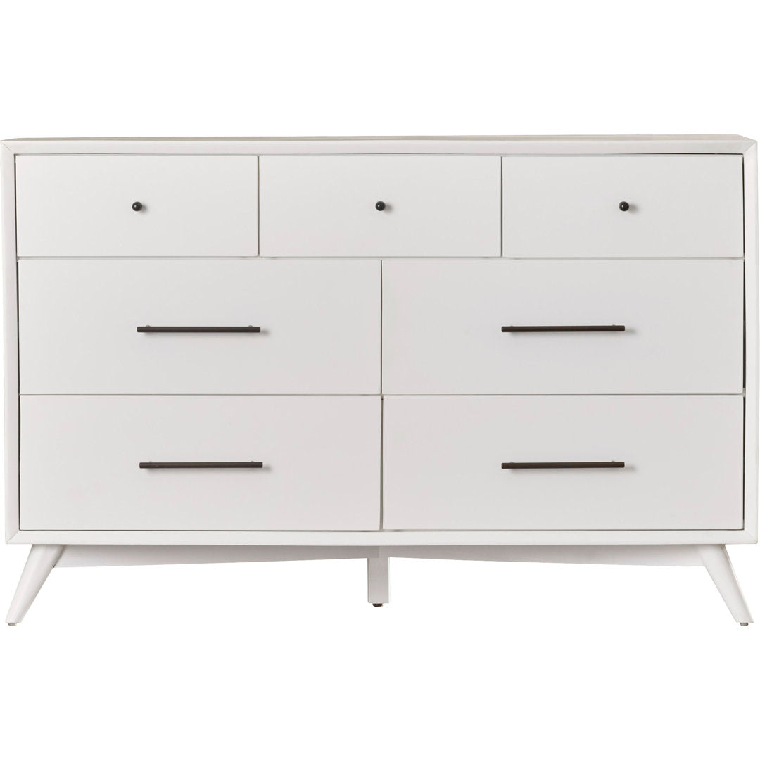 Williams 7-Drawer Dresser AllModern Color (Frame/Drawer): White