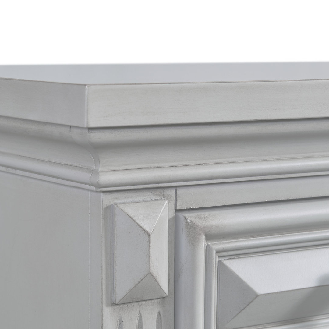 Alauna 6 Drawer Chest Lark Manor™ Color: Gray