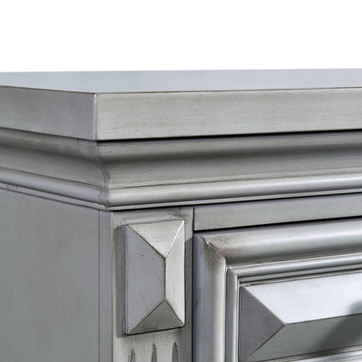 Alauna 6 Drawer Chest Lark Manor™ Color: Gray