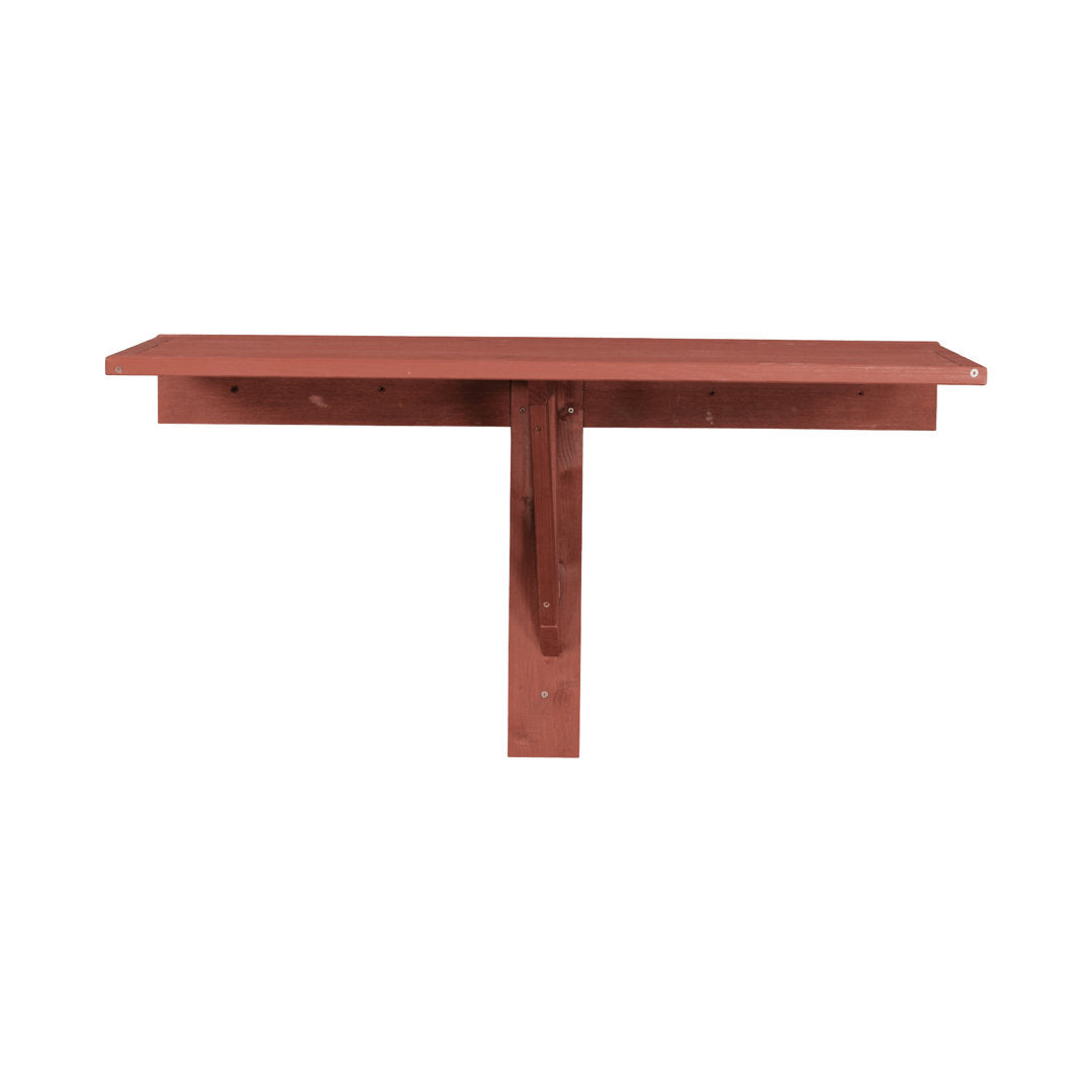 Bridger Solid Wood Balcony Table Loon Peak®