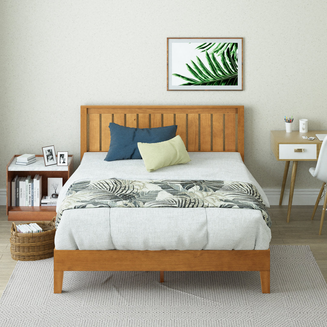 Morgan Hill Platform Bed Loon Peak® Size: King