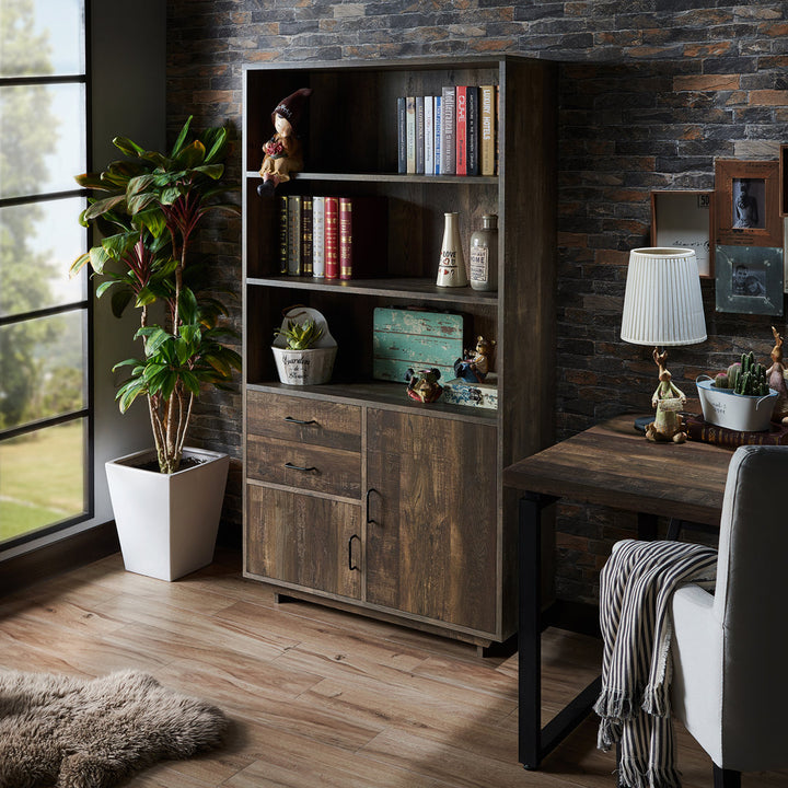 Dazani 70" H x 38" W Standard Bookcase Millwood Pines