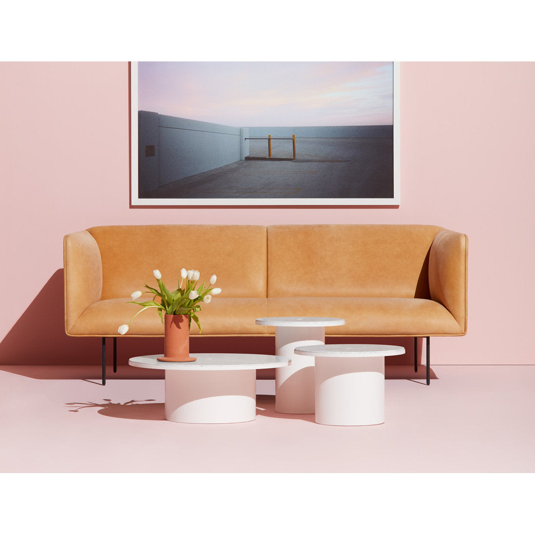 Plateau Coffee Table Blu Dot Table Base Color: White