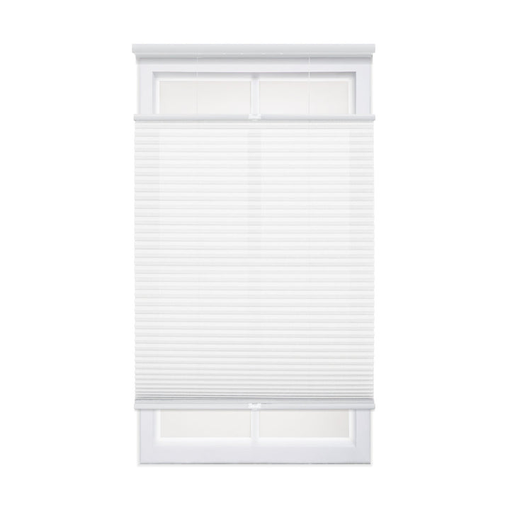 1 inch Cordless Semi-Sheer Light Filtering Top Down Bottom Up Cellular Shade Symple Stuff Blind Size: 23.5"W x 72"L Finish: White