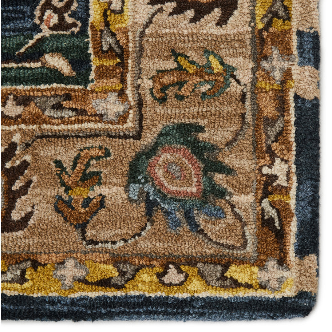 Rockford Oriental Handmade Tufted Wool Tawny/Orchre Area Rug Langley Street® Rug Size: Rectangle 9' x 12'