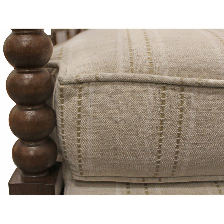 28" W Linen Armchair Langley Street® Fabric: Beige Linen