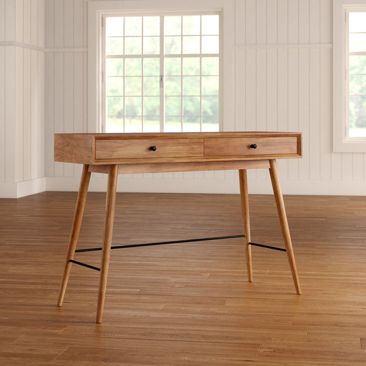 Andresen 47.75" Console Table Mercury Row® Color: Brown