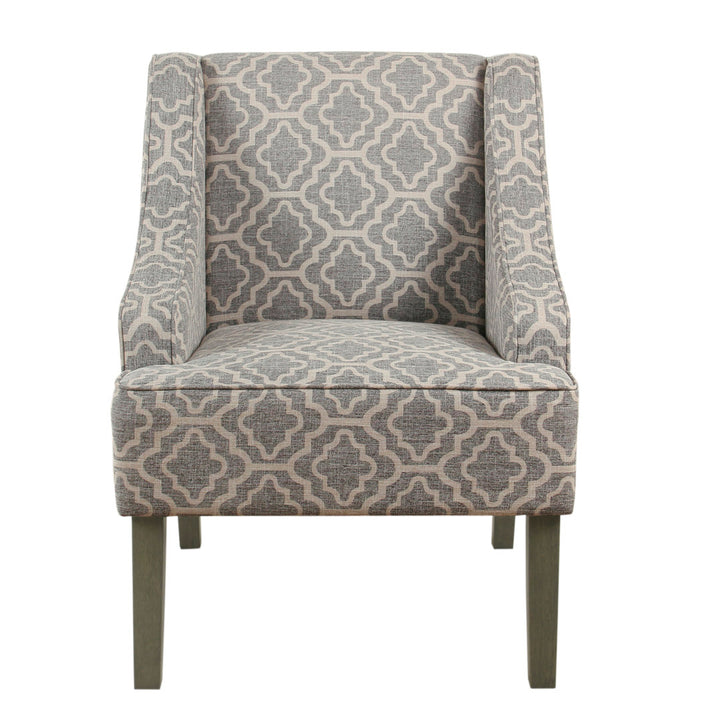 Adona Accent Chair Mistana™ Fabric: Ash Gray 100% Cotton