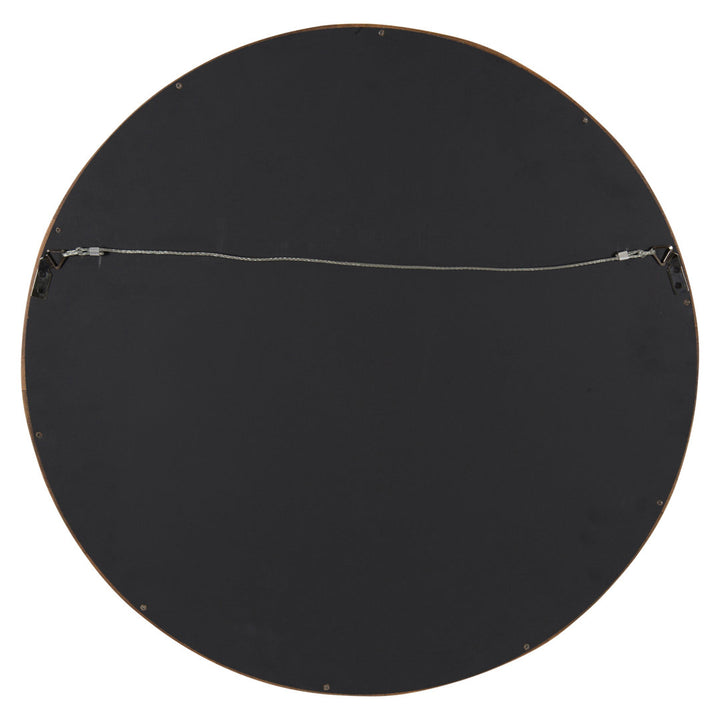 Loftis Modern & Contemporary Accent Mirror Mercury Row® Size: 22" x 22" Finish: Rustic Brown