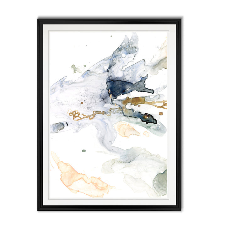 Organic Interlace II - Painting Print on Canvas Etta Avenue™ Size: 30.5" H x 42.5" W x 1.5" D Format: Black Framed