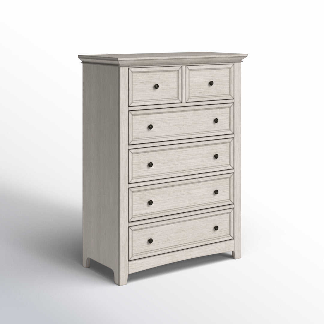 Kingery 6 - Drawer Dresser Three Posts™ Color: Antique White