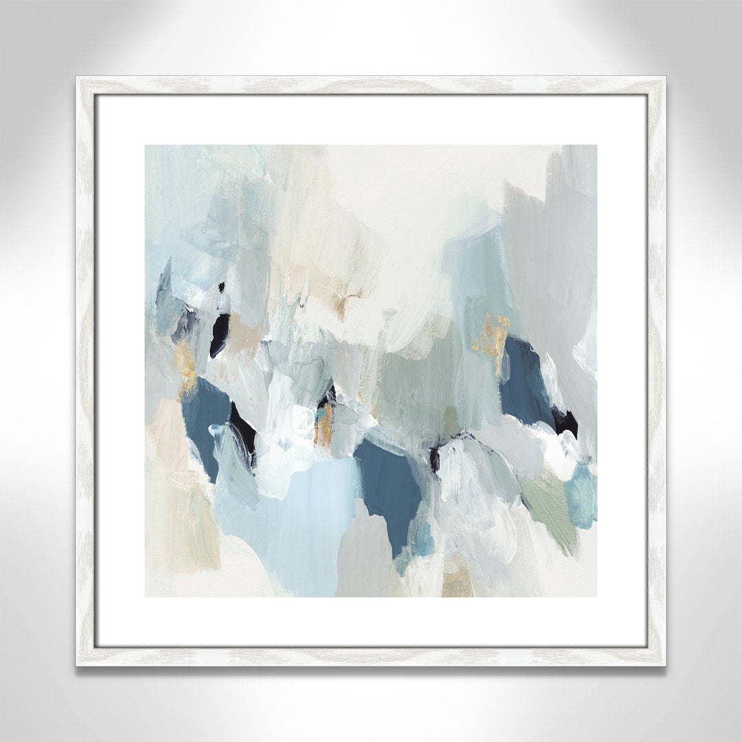 Little Talks II by Isabelle Z - Picture Frame Print on Canvas Casa Fine Arts Size: 24.75" H x 24.75" W x 0.75" D Format: White Wood Framed Paper