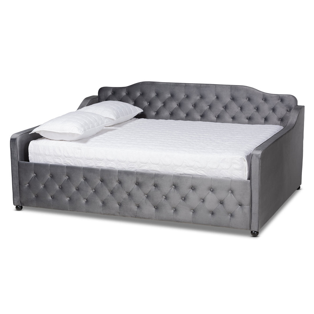 Whittlesey Solid Wood Daybed Rosdorf Park Color: Gray Size: Queen