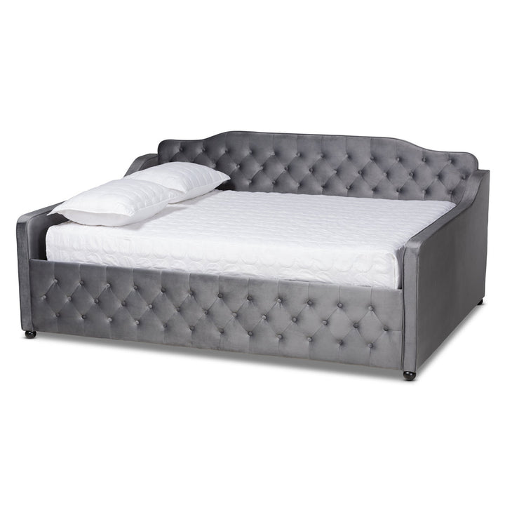 Whittlesey Solid Wood Daybed Rosdorf Park Color: Gray Size: Queen