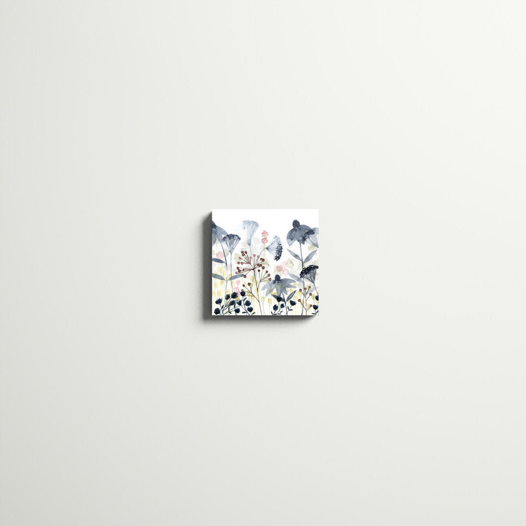 Layered Gardens I by Grace Popp - Wrapped Canvas Painting Print Andover Mills™ Size: 12" H x 12" W