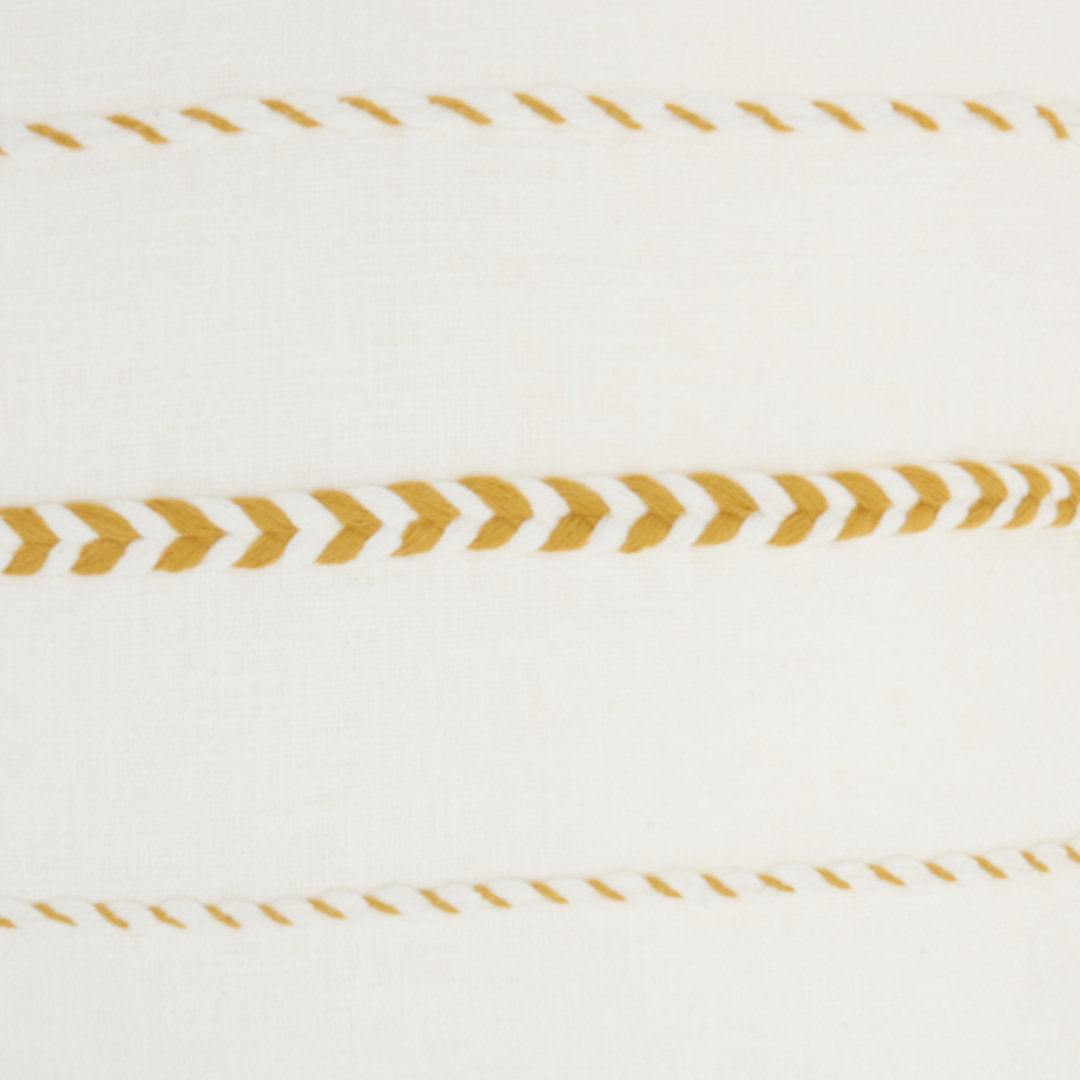 Square Pillow Cover & Insert Mina Victory Color: Mustard