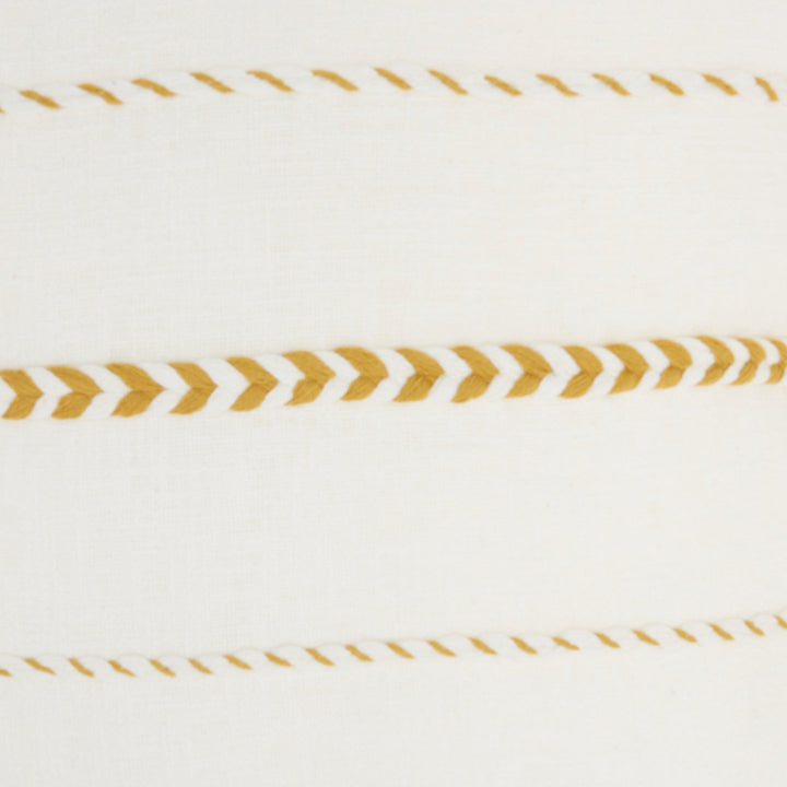 Square Pillow Cover & Insert Mina Victory Color: Mustard