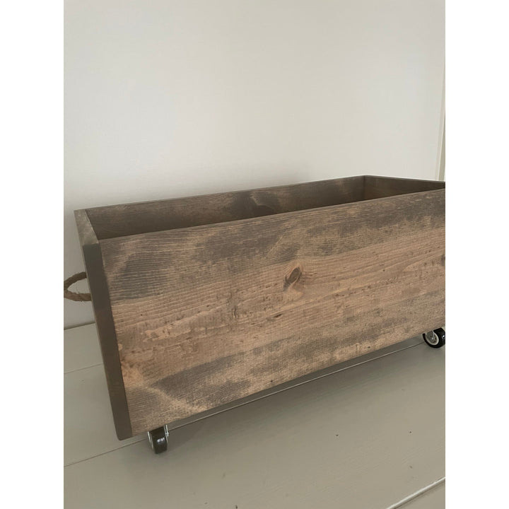 Addielynn Customizable Solid Wood Storage Box Gracie Oaks Customize: Yes