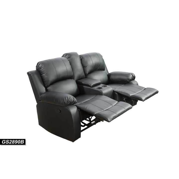Alohna 73.5'' Faux Leather Pillow Top Arm Reclining Loveseat Red Barrel Studio®