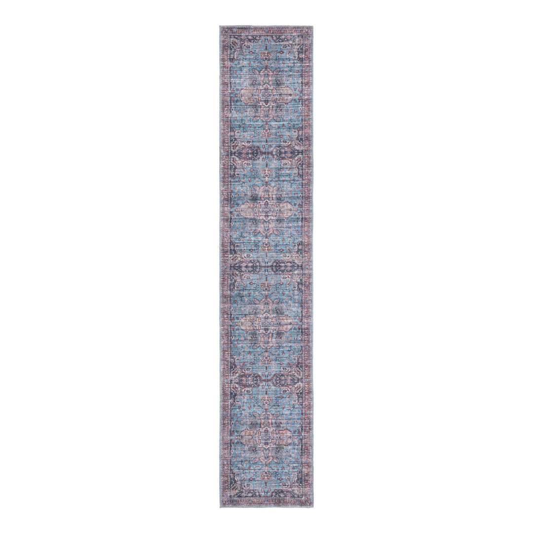 Heffington Blue Moon Maahru Rug Langley Street® Rug Size: Runner 2'7" x 13'