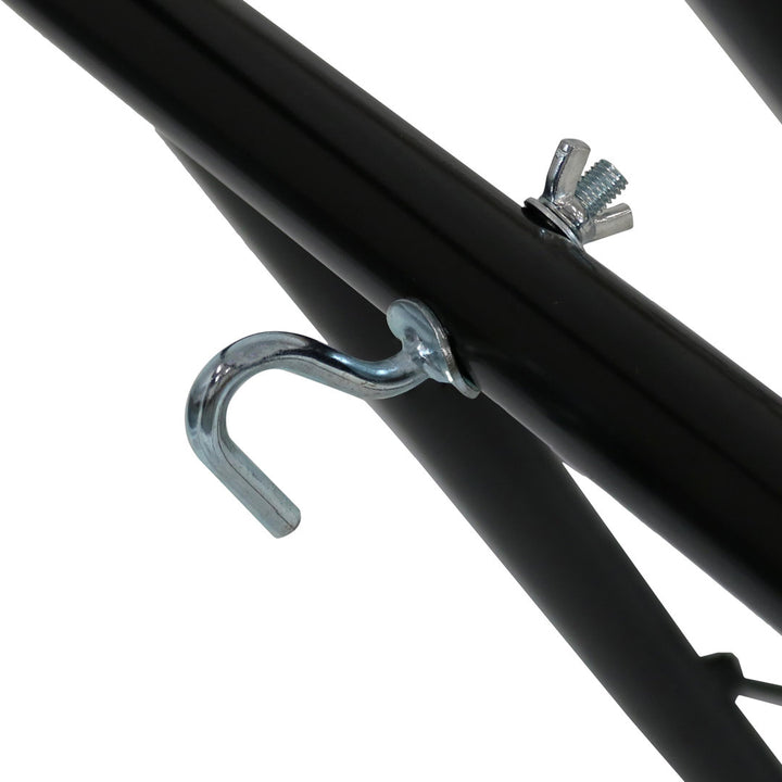 Harrington 2-Person Polyester Spreader Bar Hammock with Stand Arlmont & Co. Color: Gray