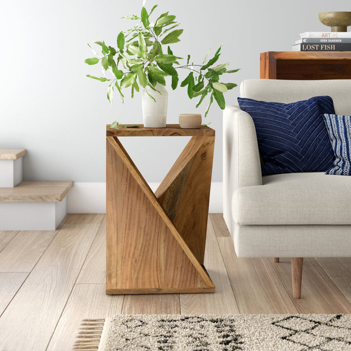 Rivera End Table Joss & Main Color: Natural