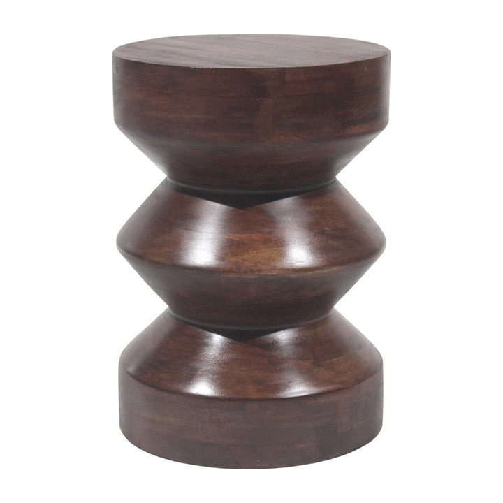 Maberley 18'' Tall Solid Wood Pedestal End Table Birch Lane™