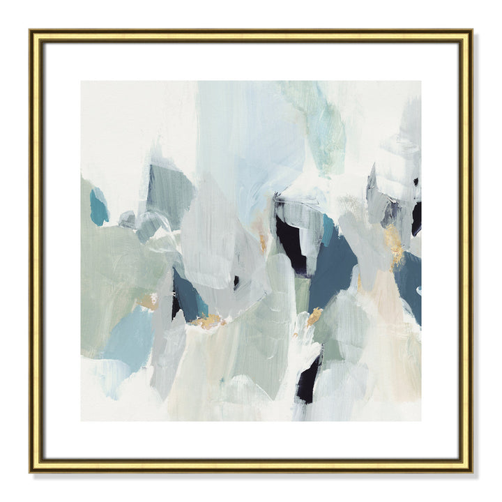 Little Talks III' by Isabelle Z - Painting Print Casa Fine Arts Size: 24.75" H x 24.75" W x 0.88" D Format: Gold Framed Paper