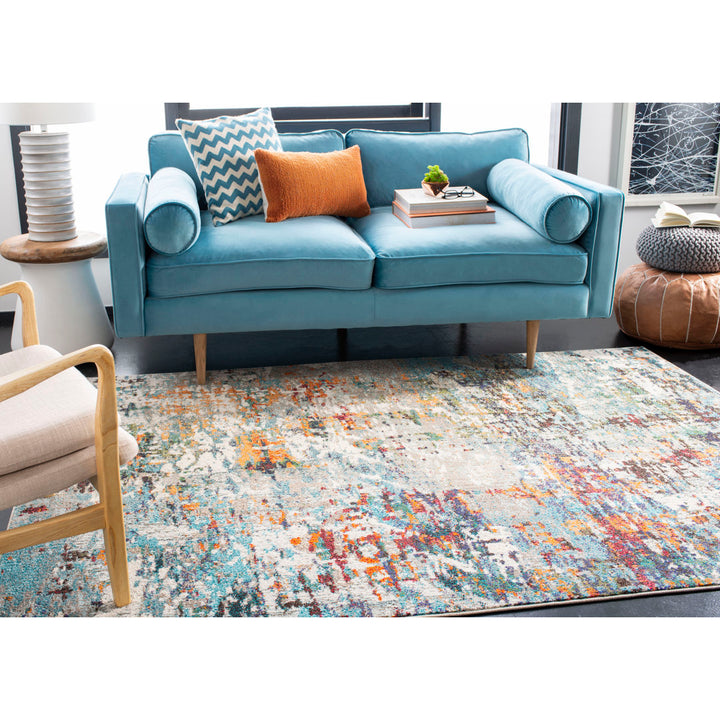 Gammage Gray/Blue Rug Trent Austin Design® Rug Size: Rectangle 4' x 6'