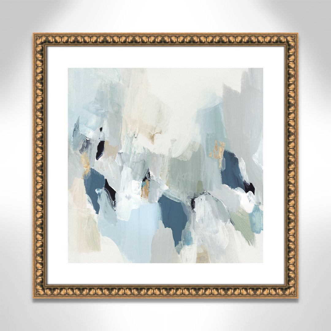 Little Talks II by Isabelle Z - Picture Frame Print on Canvas Casa Fine Arts Size: 24.75" H x 24.75" W x 1.13" D Format: Gold Bead Framed Paper