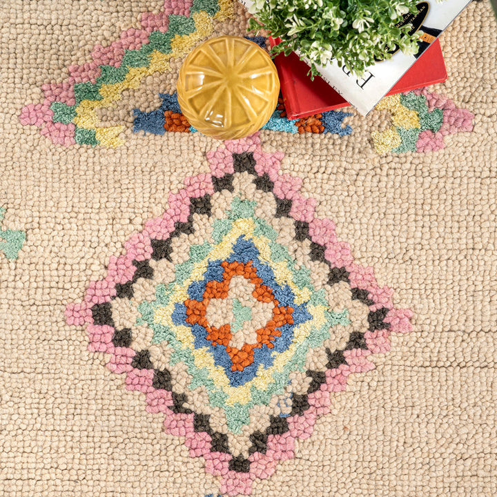 Agostini Handmade Tufted Wool Off-White Rug Mack & Milo™ Rug Size: Rectangle 8'6" x 11'6"