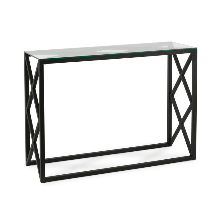 Wynnifred 42" Console Table Ebern Designs Color: Blackened Bronze