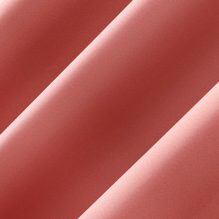 Wayfair Basics Blackout Grommet Curtain Panel Wayfair Basics® Curtain Color: Coral Size per Panel: 40" W x 95" L