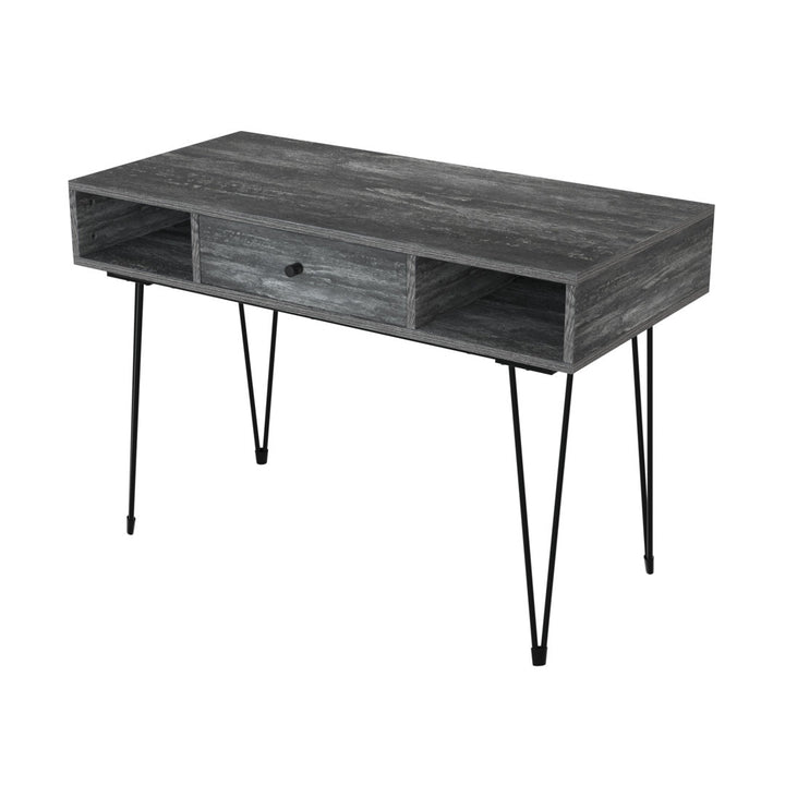 Kempst Home Office Computer Writing Desk Trent Austin Design® Color: Charcoal