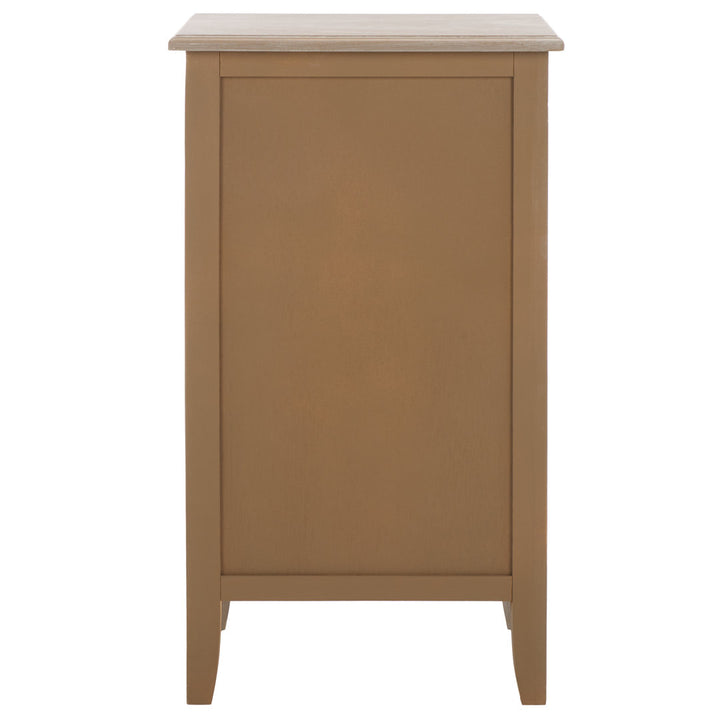 Santa Cruz End Table with Storage Breakwater Bay Color: White Washed