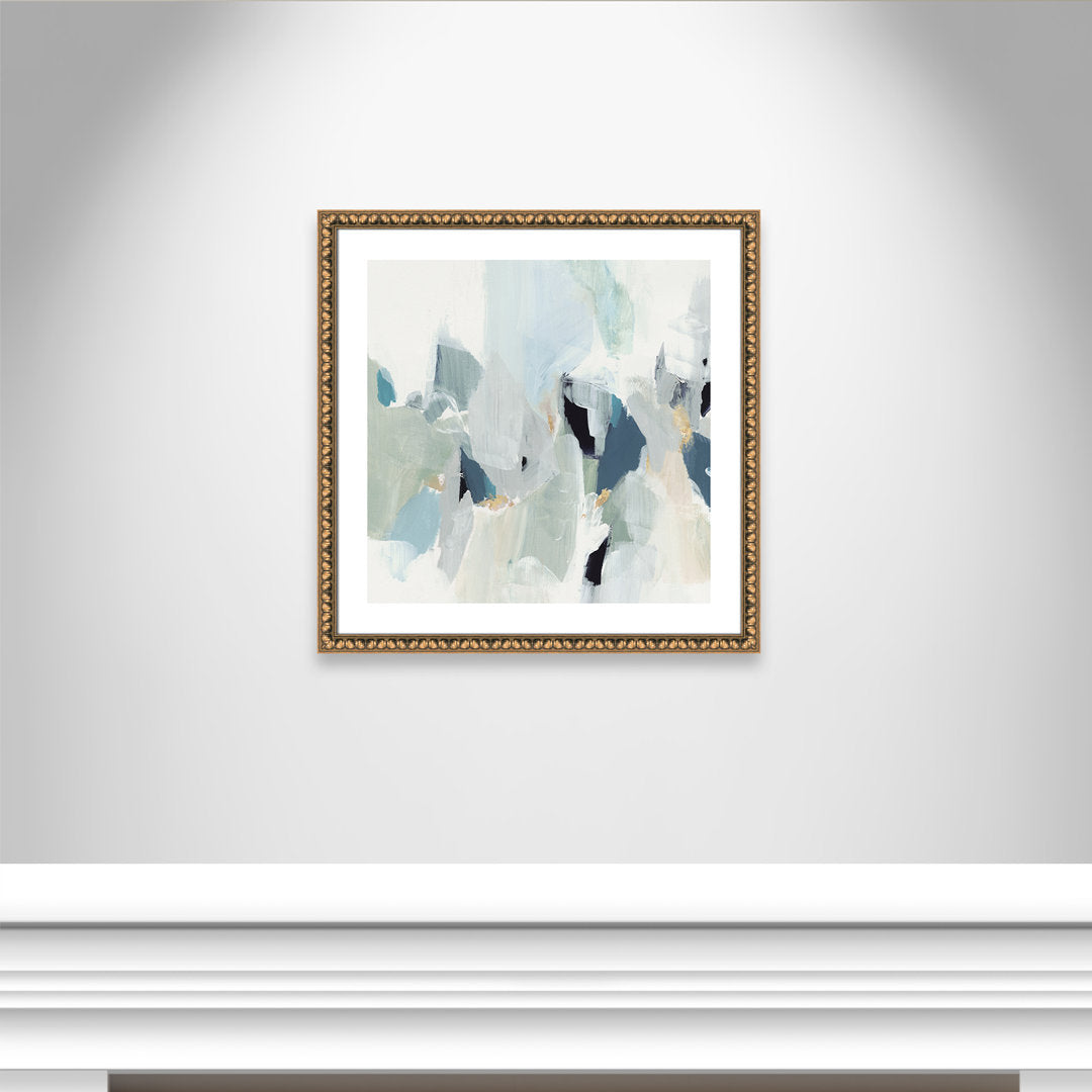 Little Talks III' by Isabelle Z - Painting Print Casa Fine Arts Size: 28.75" H x 28.75" W x 1.13" D Format: Gold Bead Framed Paper