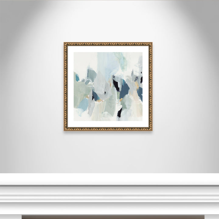 Little Talks III' by Isabelle Z - Painting Print Casa Fine Arts Size: 28.75" H x 28.75" W x 1.13" D Format: Gold Bead Framed Paper