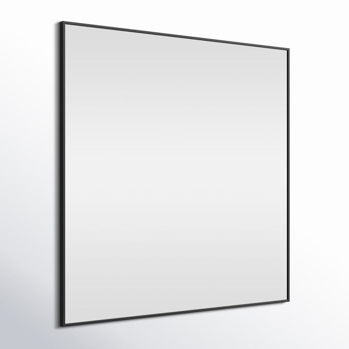 Valparaiso Accent Mirror Wade Logan® Size: 48"  x 48"  Finish: Black