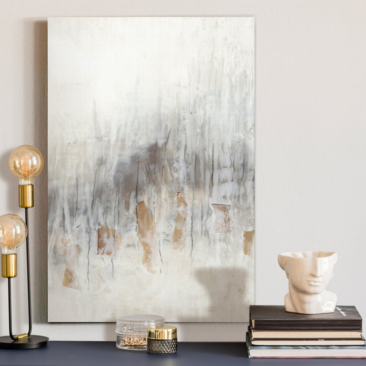 Seaglass Abstract I' - Painting Print on Canvas Latitude Run® Size: 48" H x 32" W x 1" D