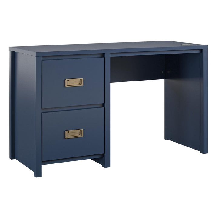 Monarch Hill Haven Kids 47.48" W Writing Desk Little Seeds Color: Navy